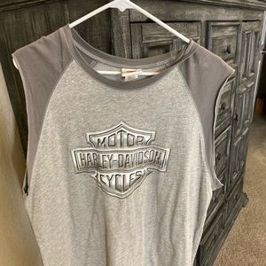 Men’s sleeveless Harley Davidson t shirt